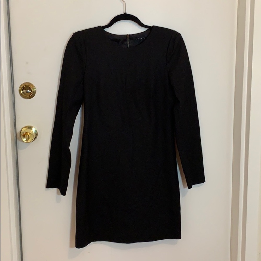 Theory Wool Mini Dress